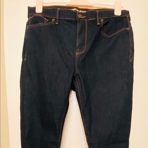 Express Dark Wash skinny Jeans